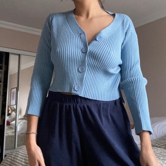 Blue cardigan - Picture 4 of 7